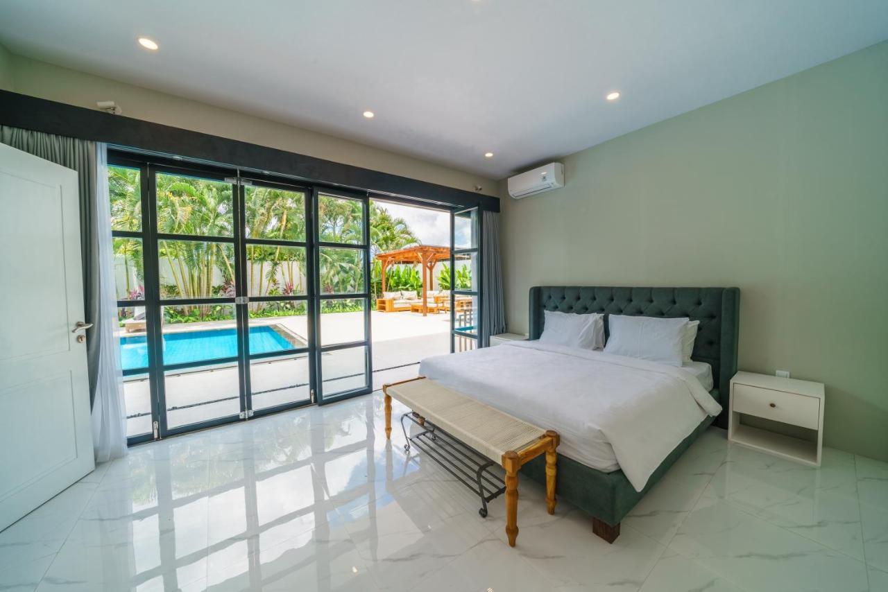 Villa Okenada - Modern 5-Bedroom Pool Villa In Berawa! チャングー エクステリア 写真